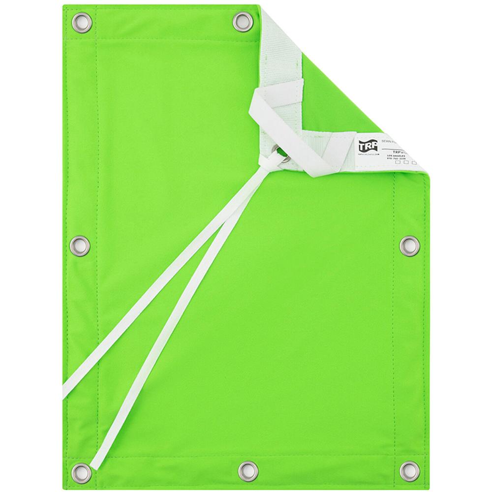 TRP WORLDWIDE Pantalla Verde de Polipropileno Digital (8 x 8') - Para Edición Digital en Postproducc