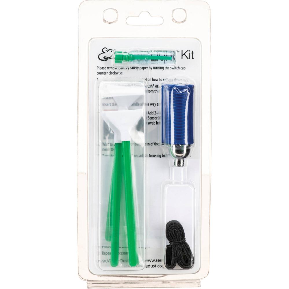 VisibleDust EZ SwabLight Sensor Cleaning Kit with 1.0x Green Vswabs and Sensor Clean Solution