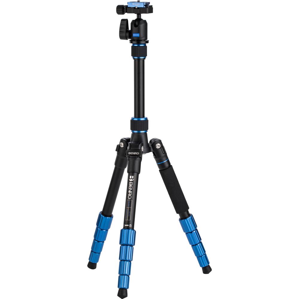 Trípode de Viaje Slim Benro FSL09AN00 (Aluminio) - Capacidad de Carga 8.8 lb, Altura Máxima 51.2"", L