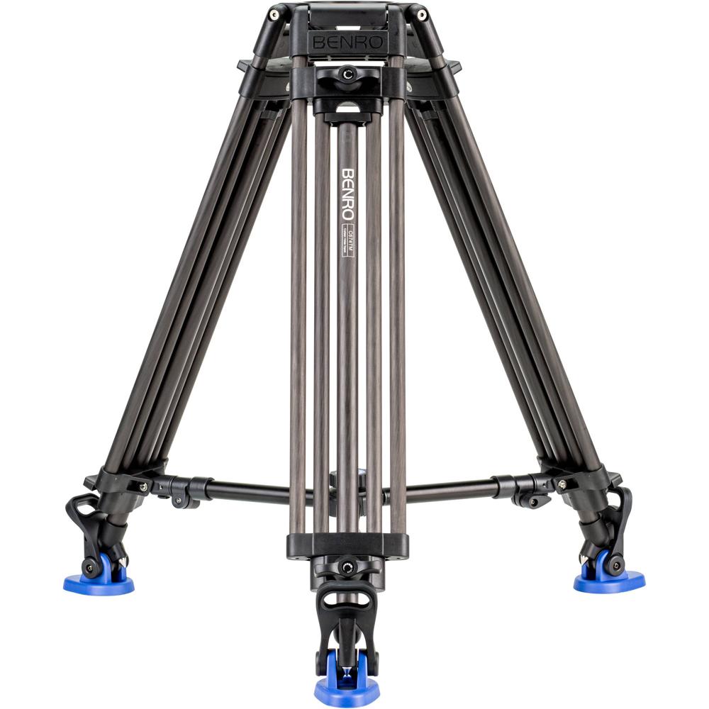 Trípode de Video Benro C674TM de Fibra de Carbono con Piernas Dobles (Bowl de 100mm) - Altura Máxima