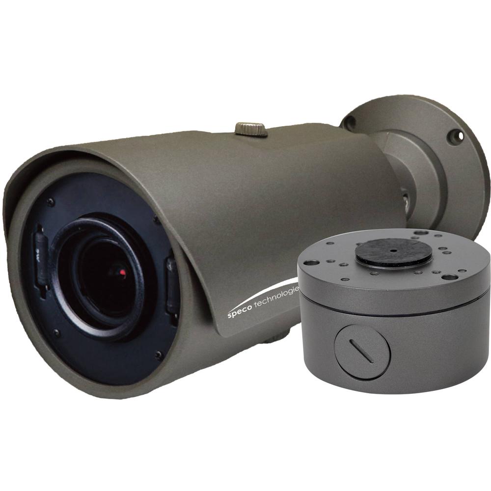 Cámara Bullet HD-TVI Exterior 2MP Speco Technologies HTI70TM con Lente Varifocal Motorizado 2.8-12mm