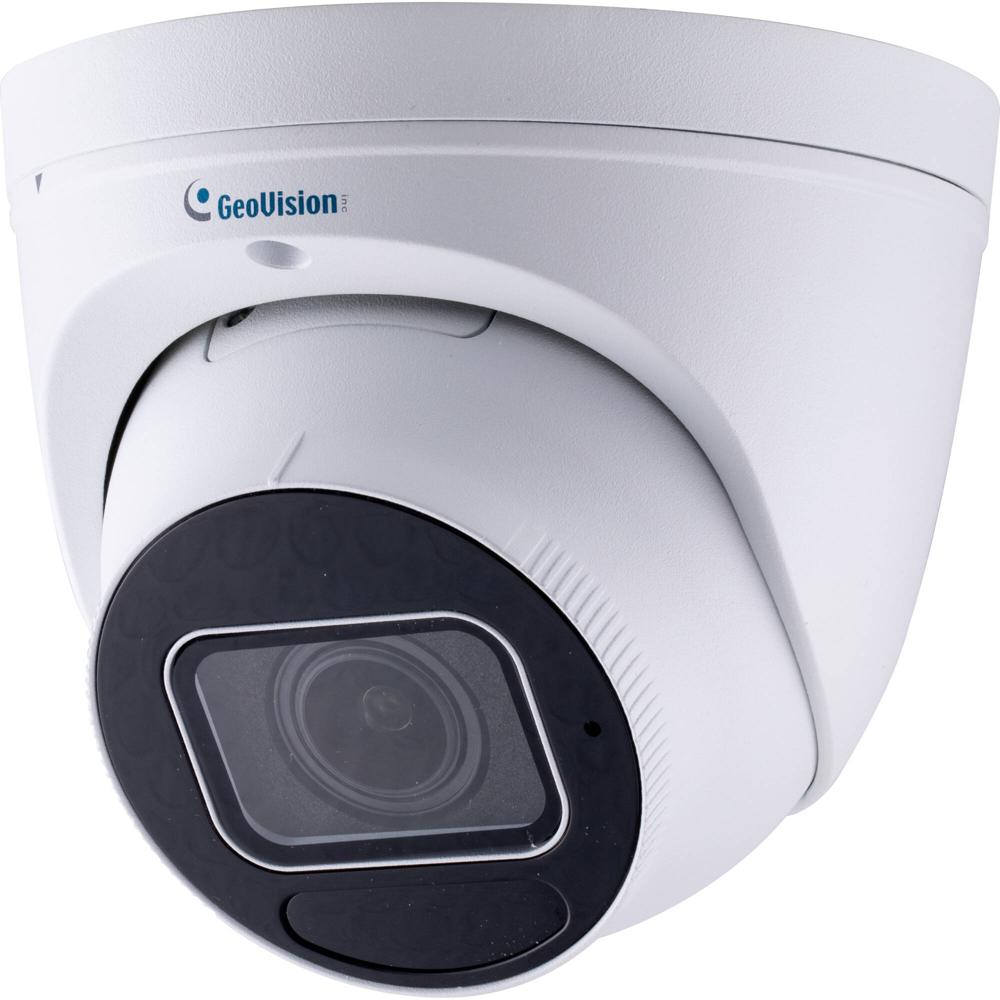 Cámara Turret de Red Exterior GEOVISION GV-EBD4813 4MP con Visión Nocturna y Lente Varifocal Motoriz