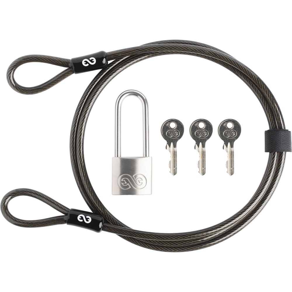 Candado de Seguridad Enlaps Tikee - Cable Antirrobo de Acero Inoxidable, Compatible con Cámaras de T