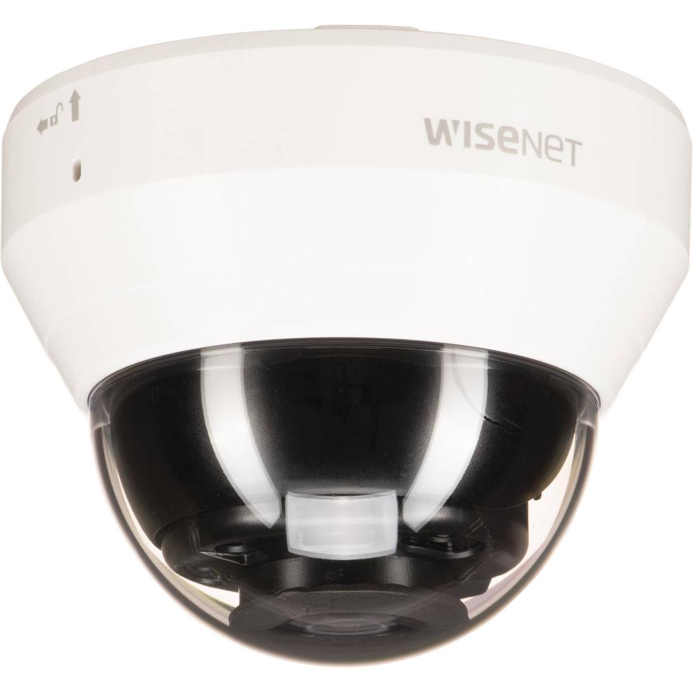Cámara Domo de Red Hanwha Vision WiseNet Q QND-6012R1 2MP con Sensor CMOS de 1/2.8"", Lente Fija de 2