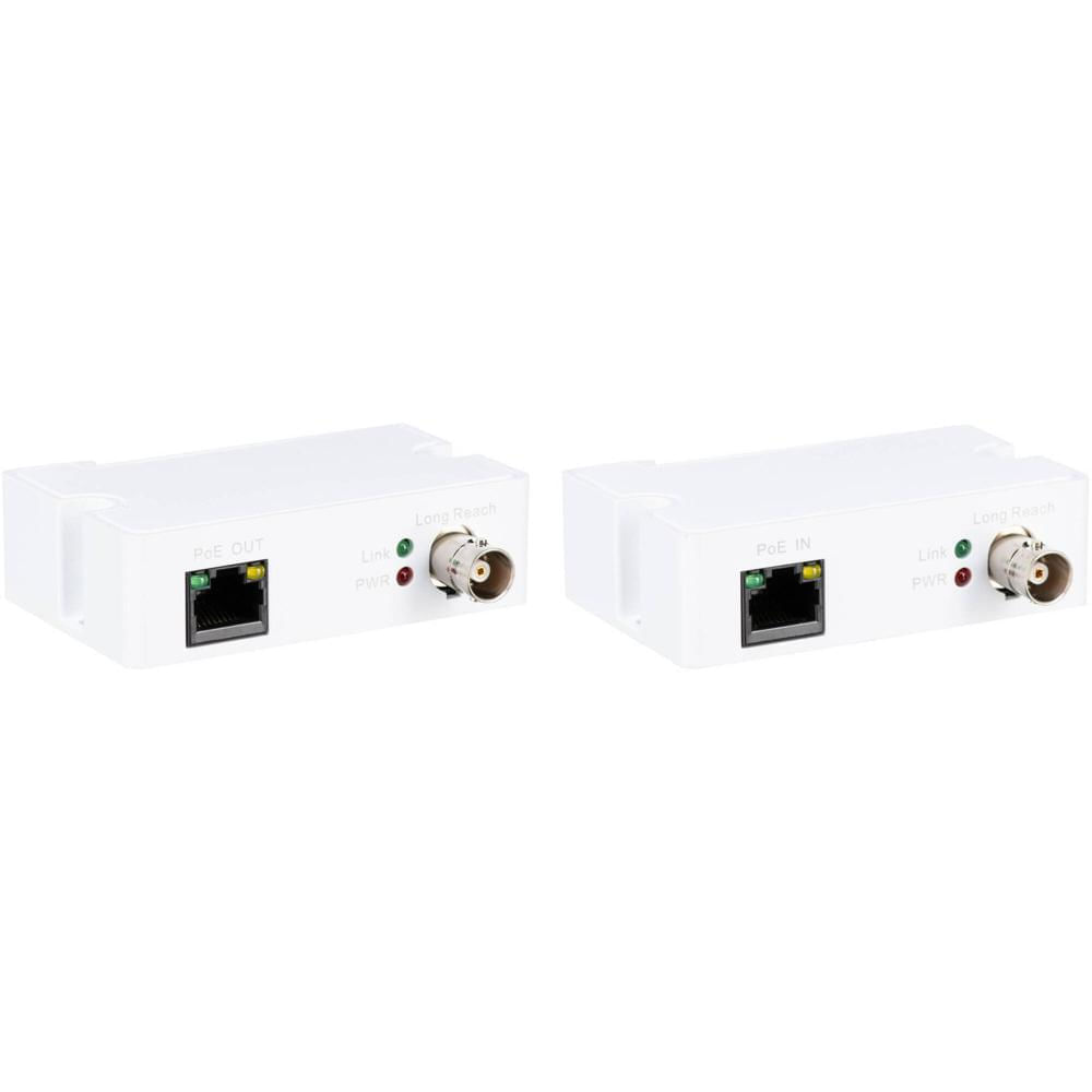 Kit de Conversión de Coaxial a Ethernet Lorex - Incluye Receptor y Transmisor, Compatible con Cámara