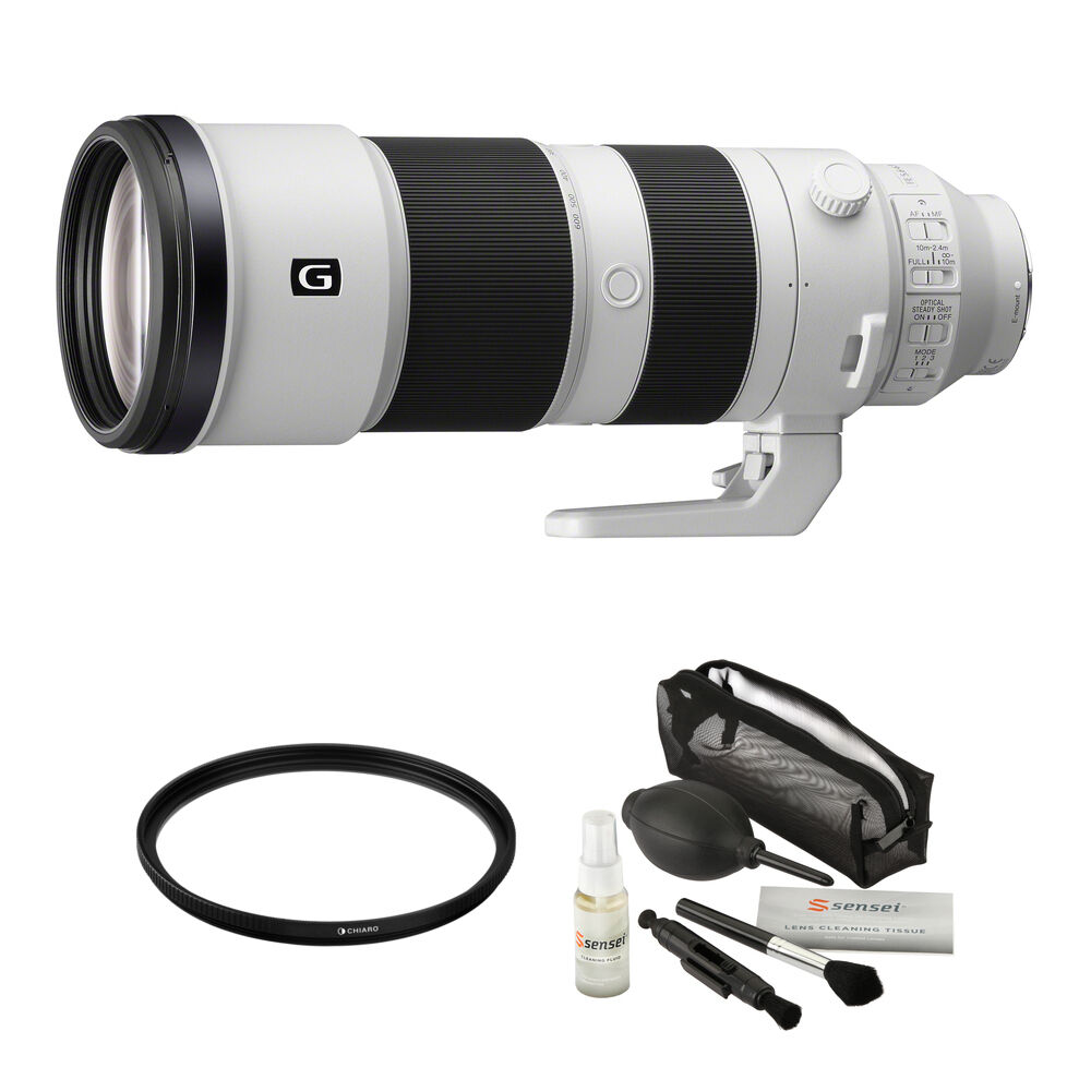 Sony FE 200-600mm f/5.6-6.3 G OSS con Kit de Filtro UV - Lente E-Mount para Formato Full-Frame, Esta