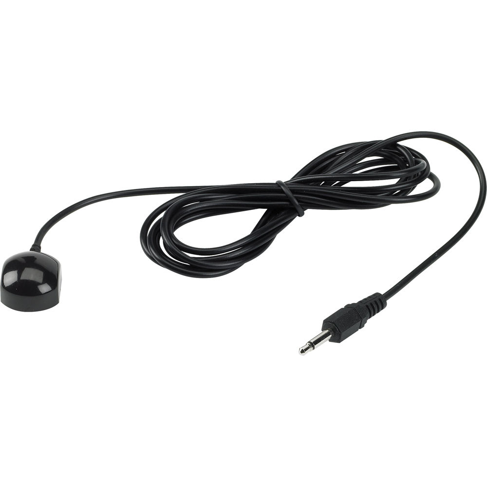 MuxLab 500998 Emisor IR - Control de Fuentes IR, Conexión a Transmisor Balun Activo, Soporte para Có