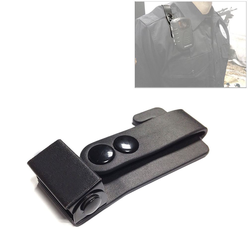 Soporte de Hombro PatrolEyes para Cámaras Corporales HD de Policía - Compatible con Cinturones, Moch