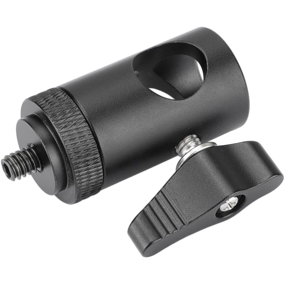 Soporte de Luz CAMVATE de 16mm con Tornillo 1/4""-20 y Tuerca de Bloqueo Negra - Compatible con Estud