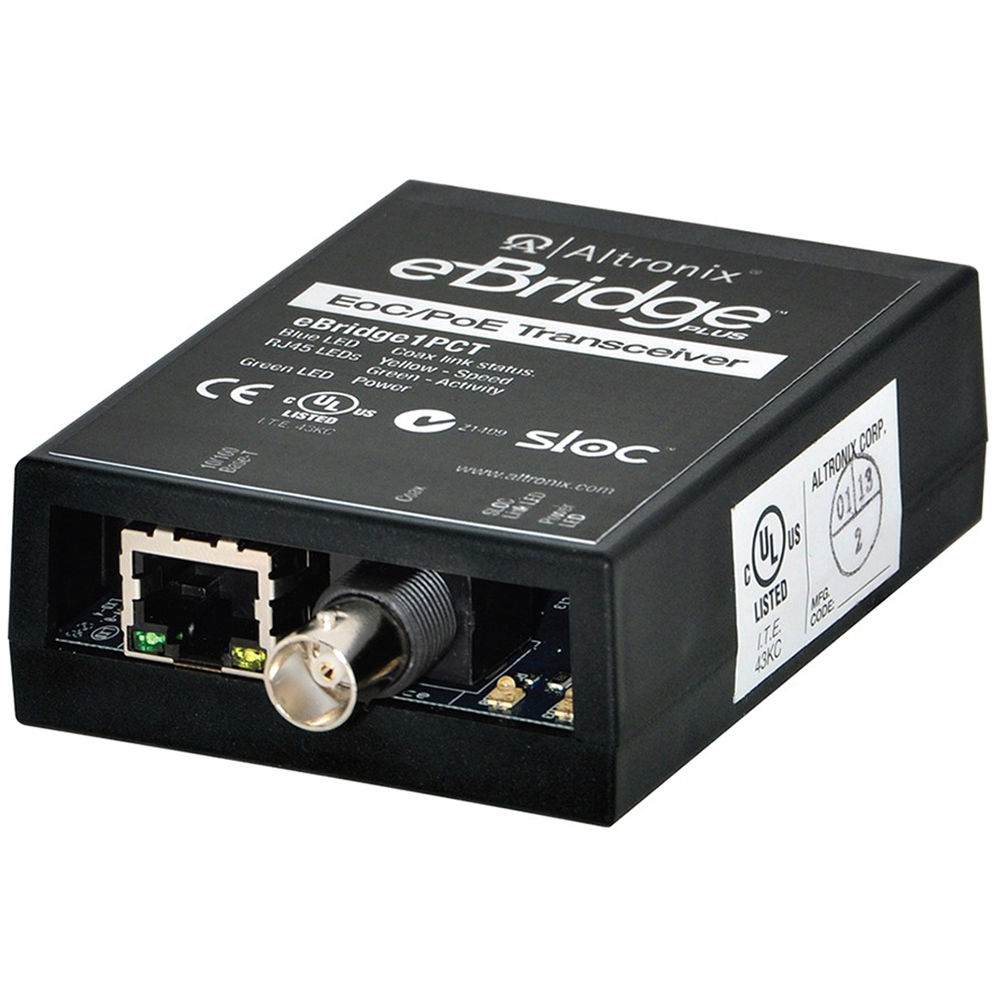 Transceptor ALTRONIX EoC - IP sobre Coaxial para Comunicación Rápida
