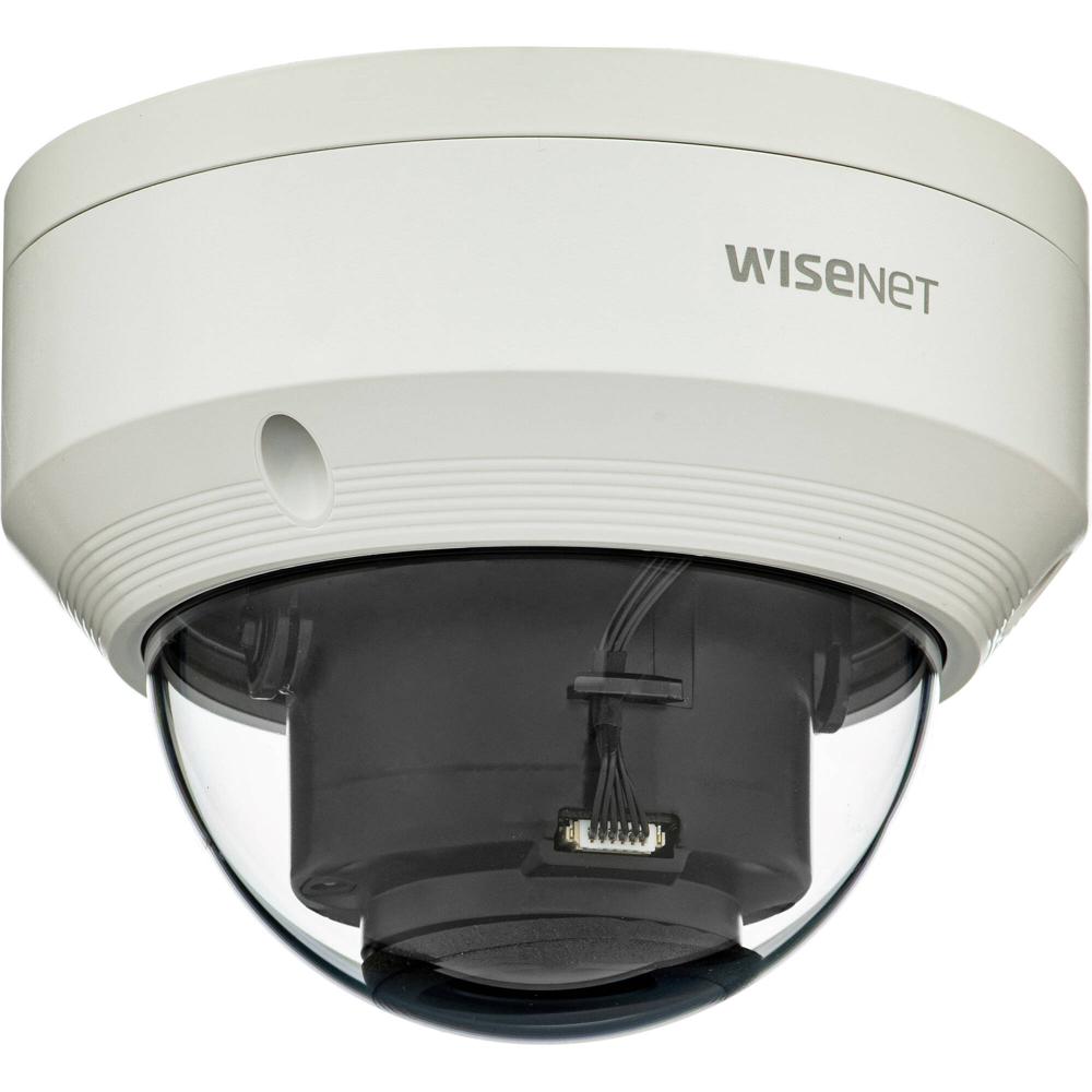 Cámara Domo de Red Exterior Hanwha Vision Wisenet A Series ANV-L7082R 4MP con Visión Nocturna y Reso
