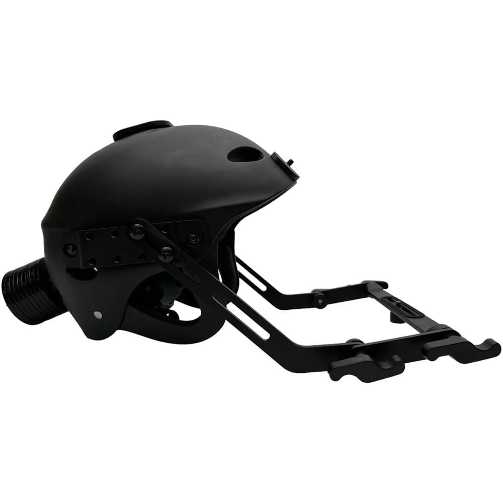 Glide Gear POV100 Casco (S / M) - Soporte para Cámara, Ligero y Ajustable, Ideal para Lentes Gran An