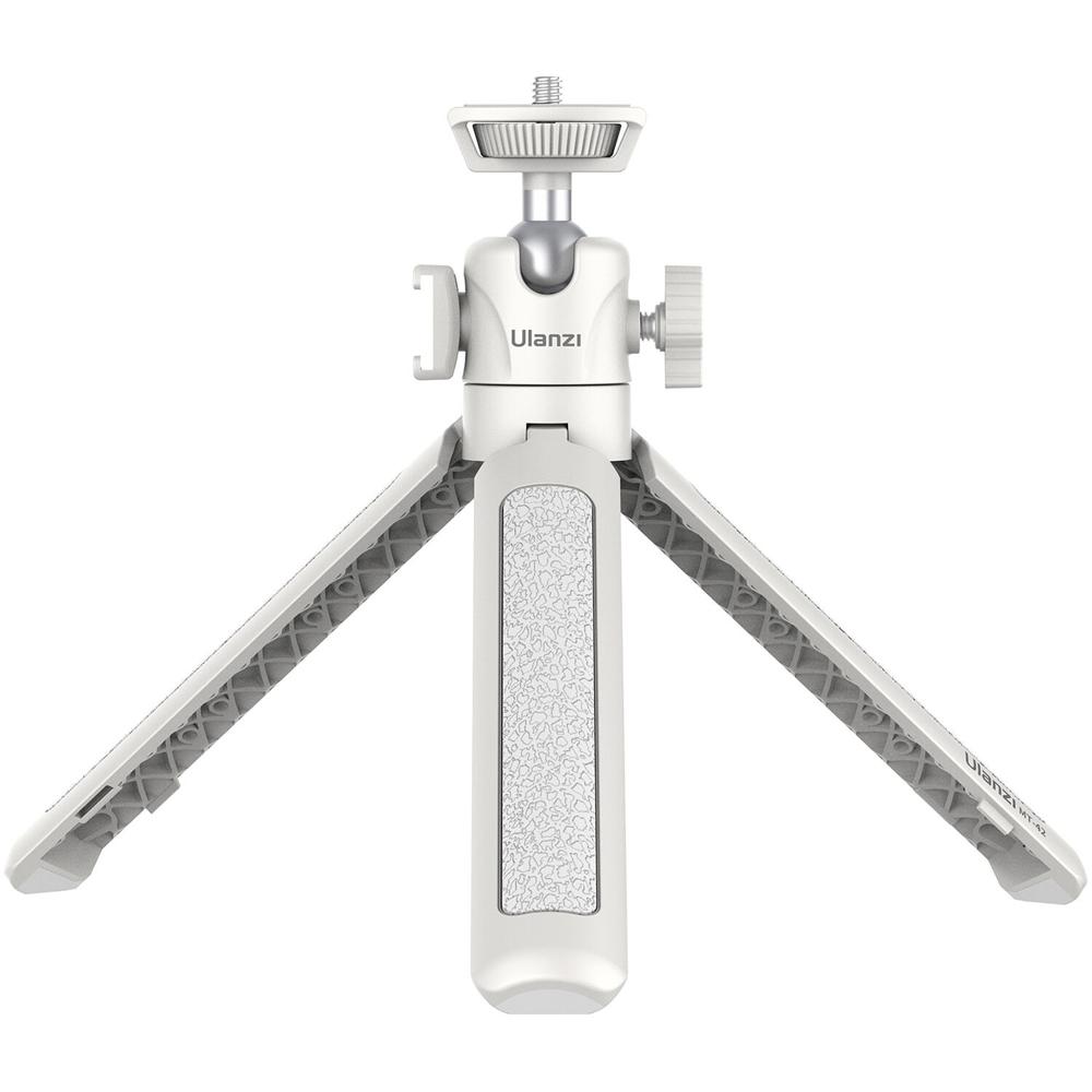 Ulanzi MT-42 2 en 1 Selfie Stick y Mini Trípode con Cabeza de Bola (Blanco) - Capacidad de Carga 4.4