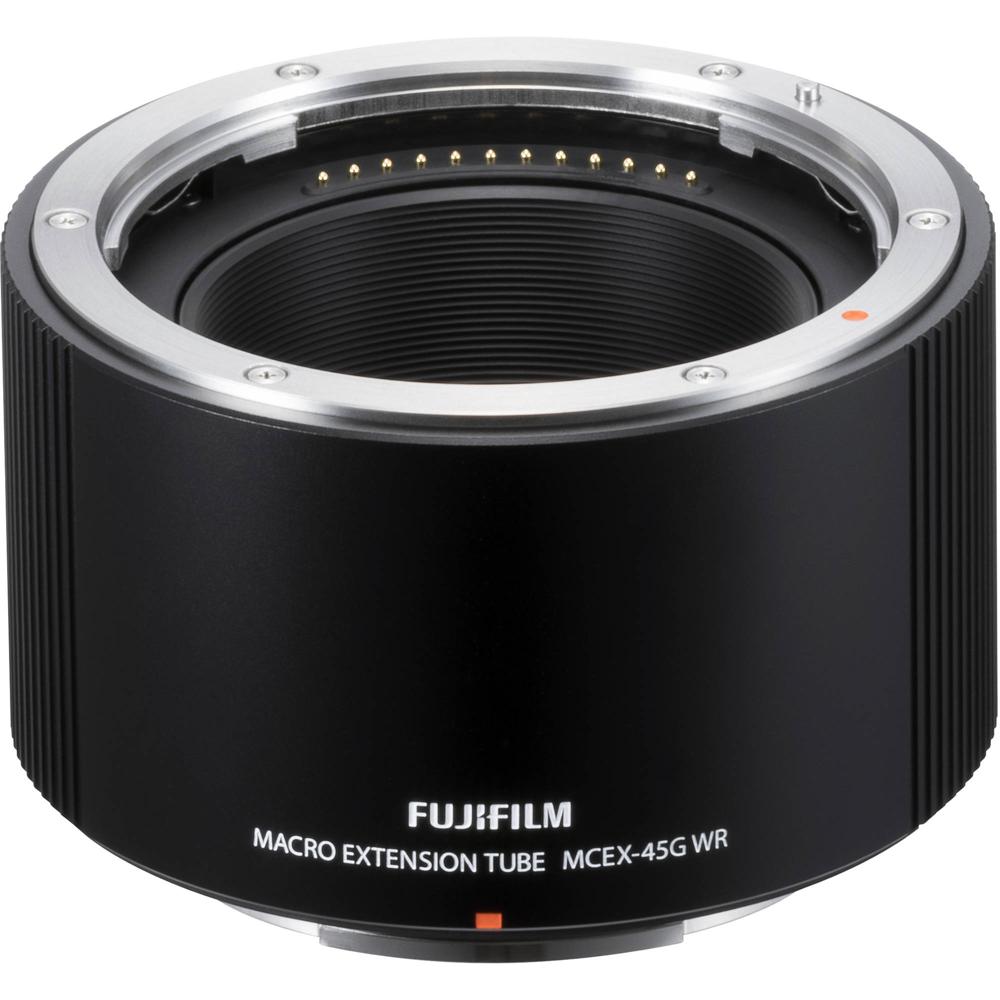 Tubo de Extensión Macro FUJIFILM MCEX-45G WR para Lentes G-Mount y Cámaras GFX - 45mm, Aumenta la Ma