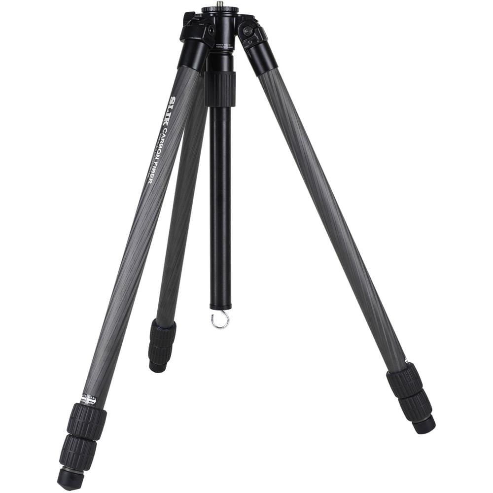 Trípode Slik Pro CF-833 (Negro) - Capacidad de Carga 15.4 lb, Altura Máx 67.3"", Altura Mín 9.3"", Ple