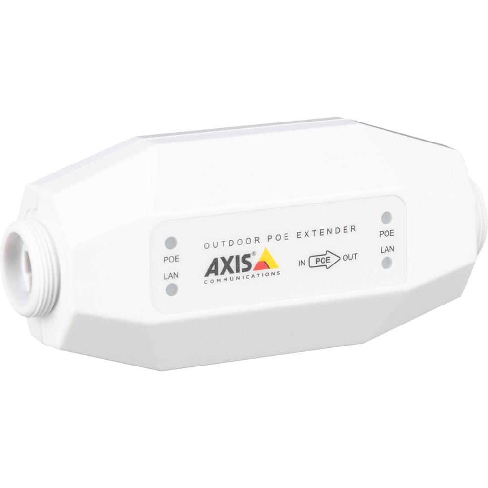 Extensor PoE Exterior Axis Communications T8129-E: Extiende Ethernet y PoE más allá de 100 metros, C