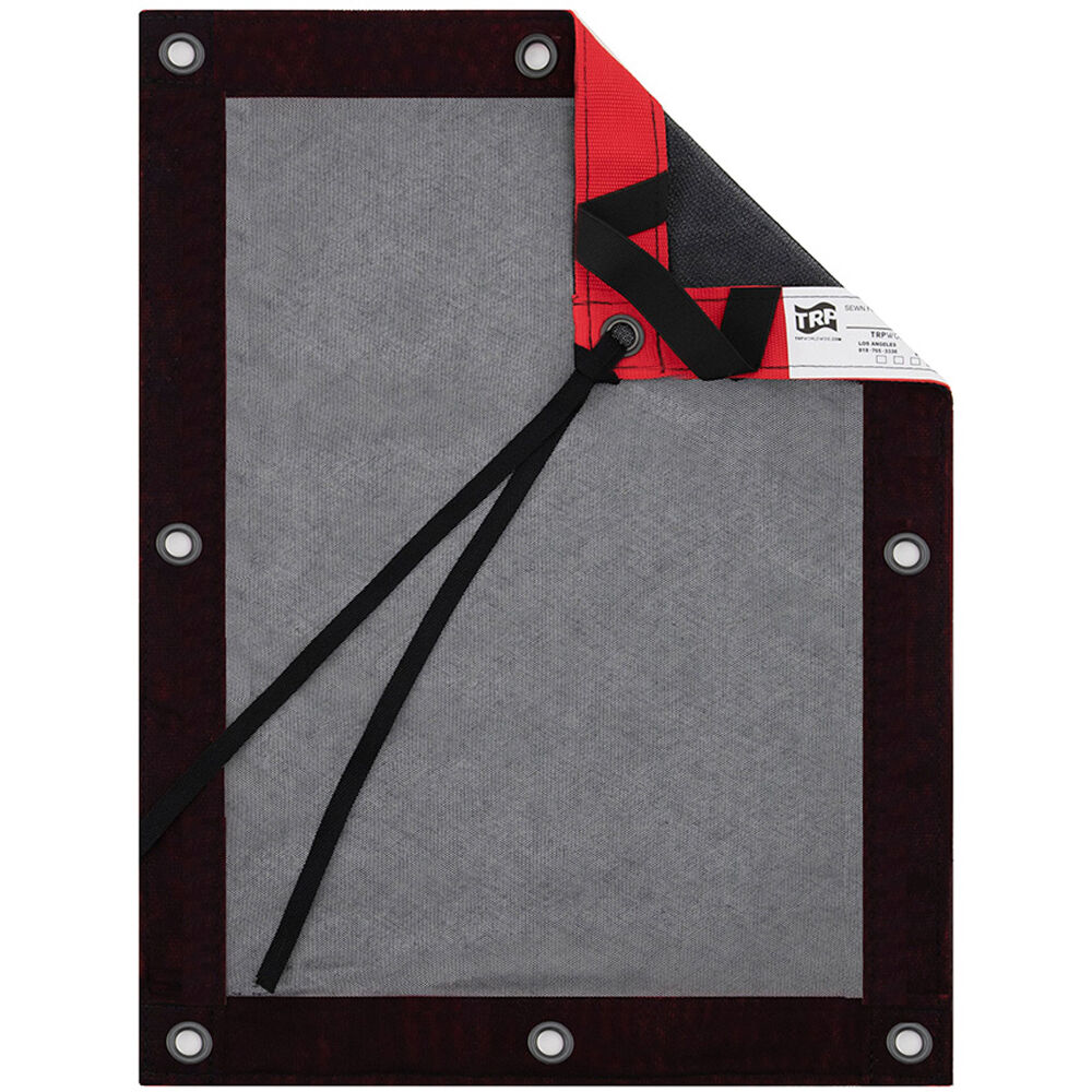 TRP WORLDWIDE Malla de Difusión de Capa Única Doble (Negro, 12 x 12') - Reduce Luz Transmitida, Estr