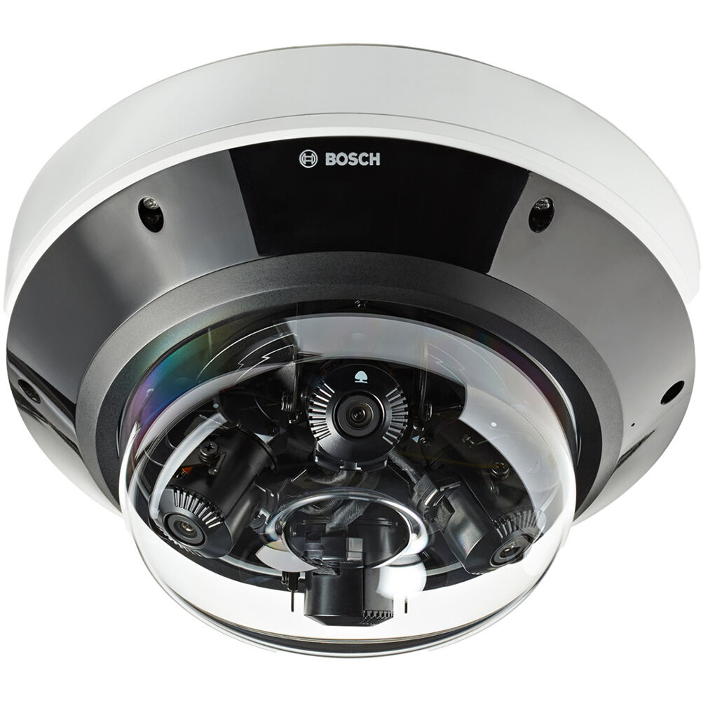 Cámara Domo de Red Bosch NDM-7703-AL FLEXIDOME Multi 7000i 20MP para Exterior con Visión Nocturna, 4