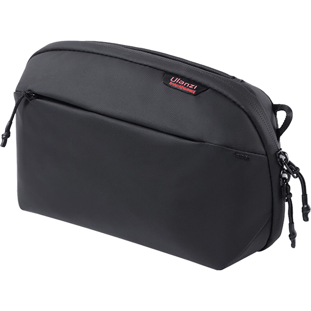 Ulanzi TRAKER Tech Pouch Mini (Negro) - Bolsa de Poliéster Repelente al Agua, Bolsillos Estilo Origa
