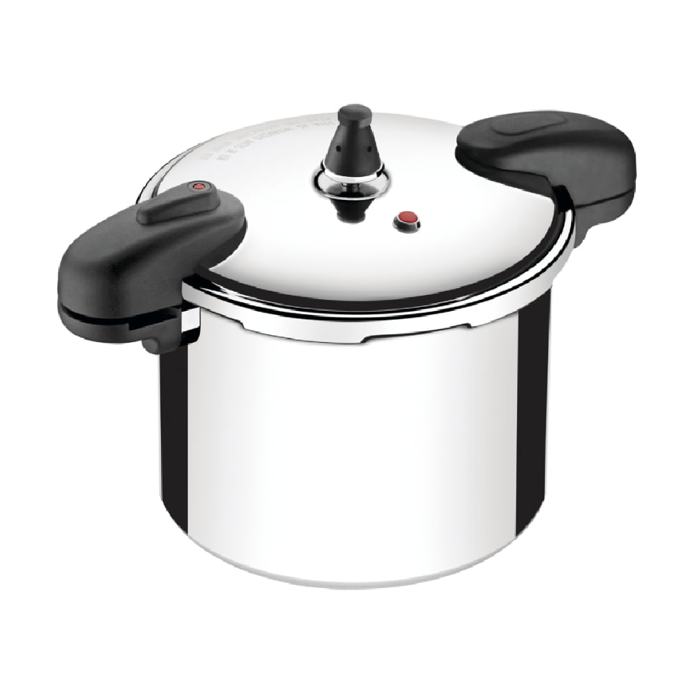 Olla de Presión Tramontina Valência en Aluminio Pulido 24 cm 10 L
