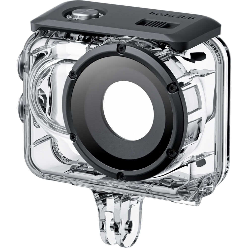 Insta360 Funda de Buceo para GO 3/3S - Carcasa Impermeable hasta 60m, Montaje de 2 Puntas, Adaptador