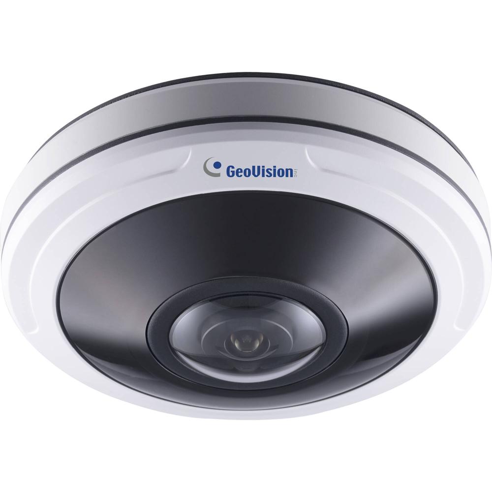 Cámara de Red Fisheye GEOVISION GV-PFER12800 12MP para Exterior con Visión Nocturna, Resolución 3000