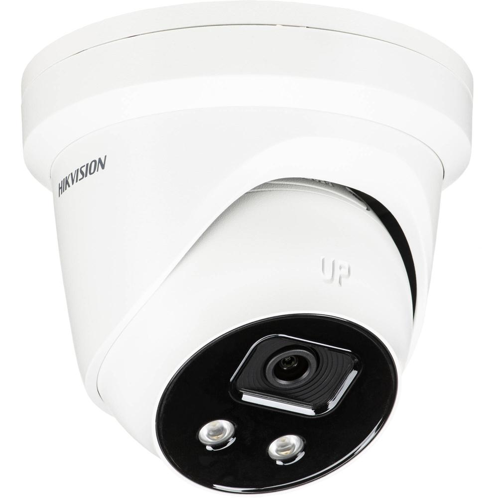 Cámara Turret de Red Exterior Hikvision AcuSense PCI-T18F4S 8MP con Visión Nocturna y Audio Bidirecc