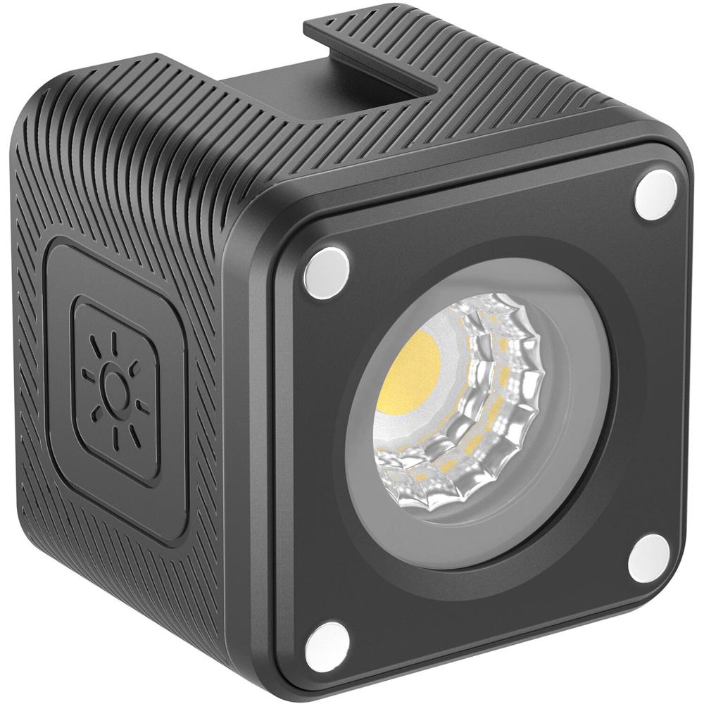 Ulanzi L2 Cute Lite: Luz LED Impermeable, Compacta y Recargable con Accesorios y Filtros de Color