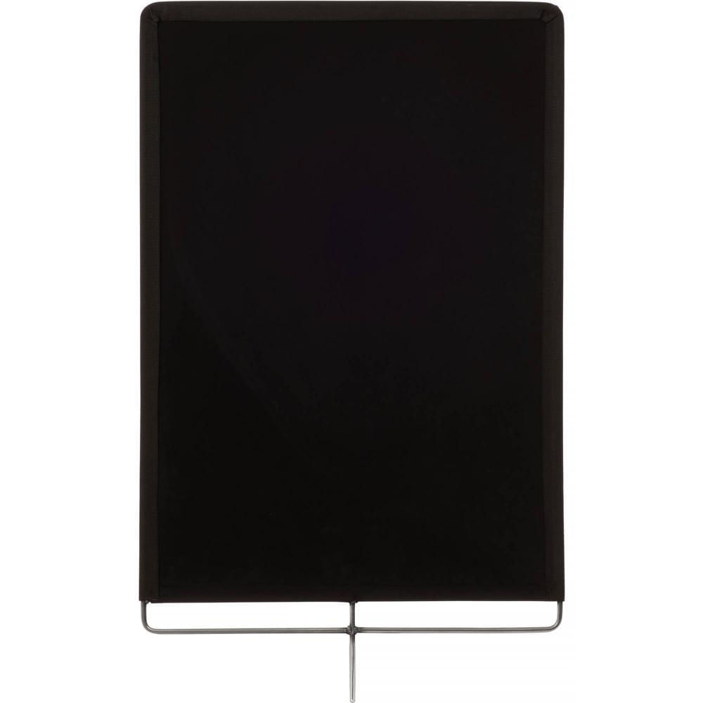 TRP WORLDWIDE Bandera Negra Sólida (24 x 36"") - Totalmente Opaca, Bloquea la Luz Completamente, Marc