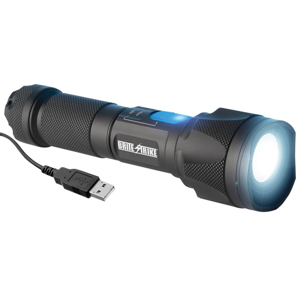 Brite-Strike Duty Light: Linterna con Cámara (8GB) - 310 Lúmenes, Resistente al Agua y Golpes, Carga