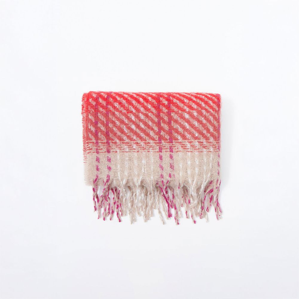 Bufanda Sfera Mujer Fresa Rojo