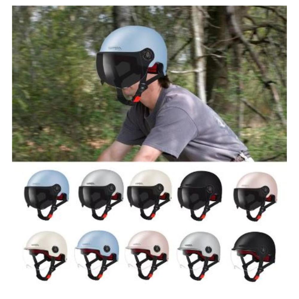 Casco para Deportes Generico Polarizado Negro