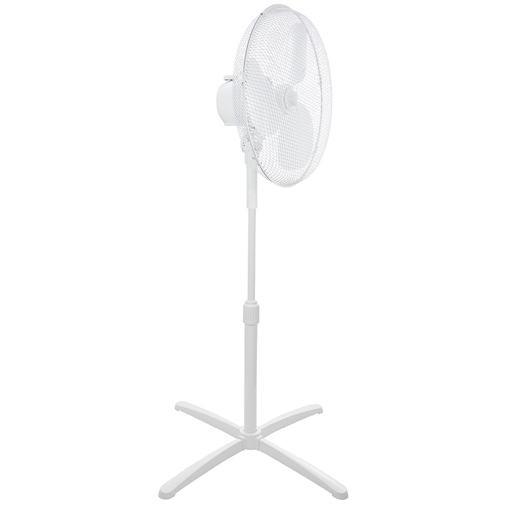Ventilador KENDAL 16 Pulgadas Blanco 3 Velocidades Oscilación Y Altura Ajustable Potencia 35W