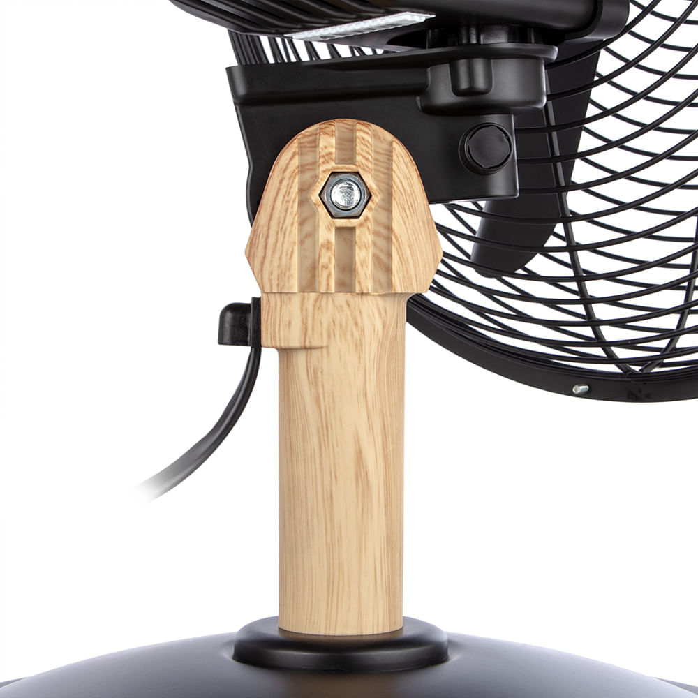 Ventilador Sobremesa KENDAL kzf-1214d Metal Madera 12 pulgadas Potencia 45W