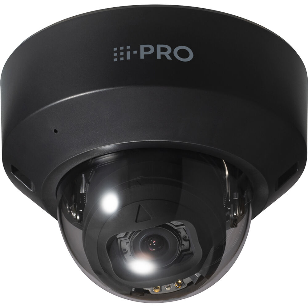 i-PRO WV-S2136LA-B 2MP Indoor Network Dome Camera with 2.9-9mm Lens (Black)