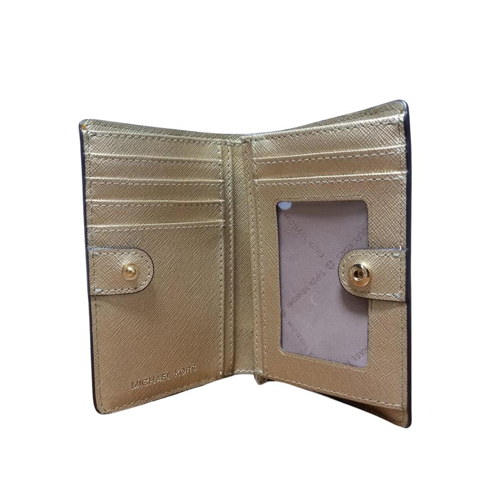 Billetera Michael Kors Jet Set Charm Mujer Dorado