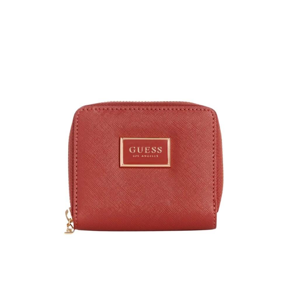Billetera Mini Guess Zip Around Abree