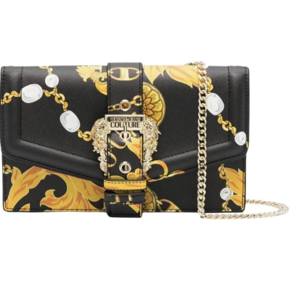 Crossbody Clutch Versace Jeans Couture - Negro