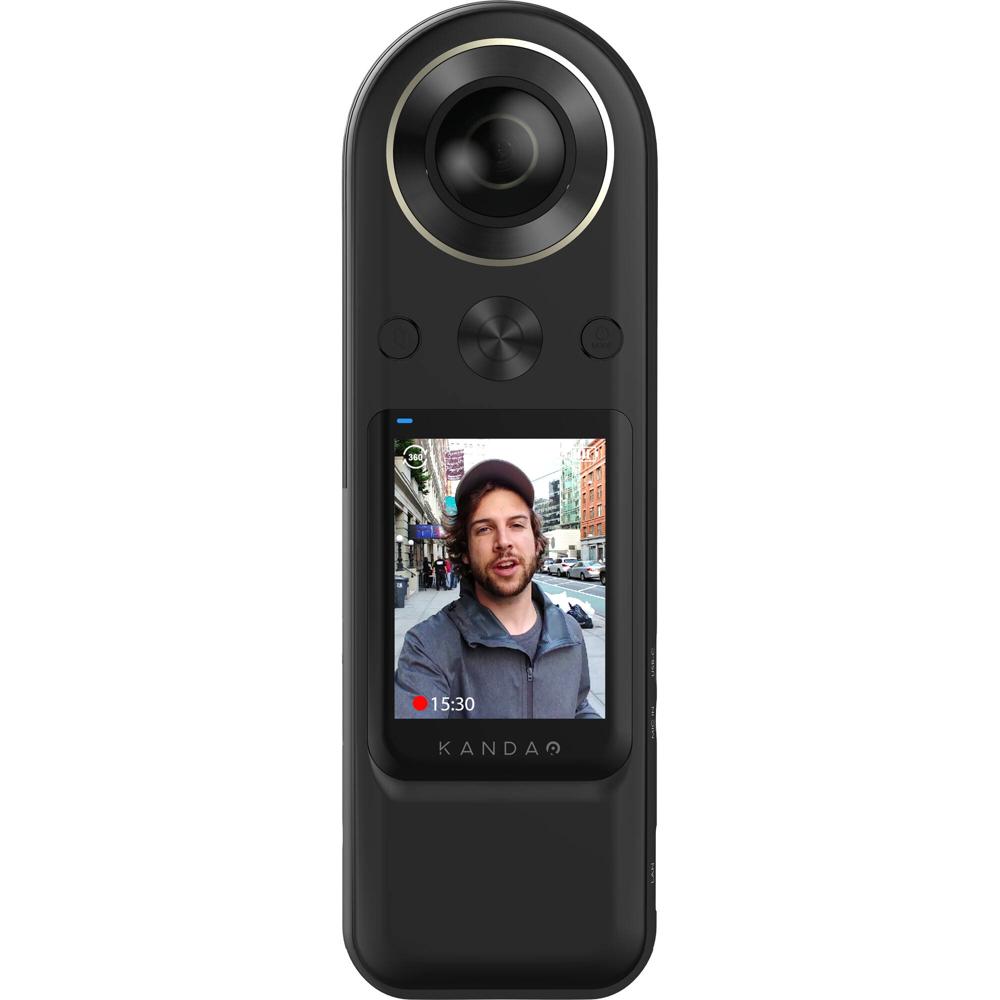 Kandao QooCam 8K Enterprise Cámara 360: Captura 8K30, Estabilización 6 Ejes, Pantalla Táctil 2.4""