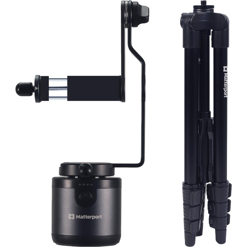 Soporte Motorizado Matterport Axis + Trípode: Kit de Montaje 2 Ejes, Control Remoto, Escaneo 3D de A