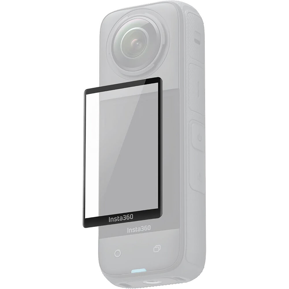 Protector de Pantalla de Vidrio Templado Insta360 para X4 - Ajuste Personalizado Curvo, Resistente a