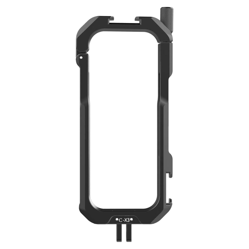 Ulanzi Jaula de Metal para Insta360 ONE X3 - Diseño Específico, Bloqueo Manual, Montajes Fríos y 1/4
