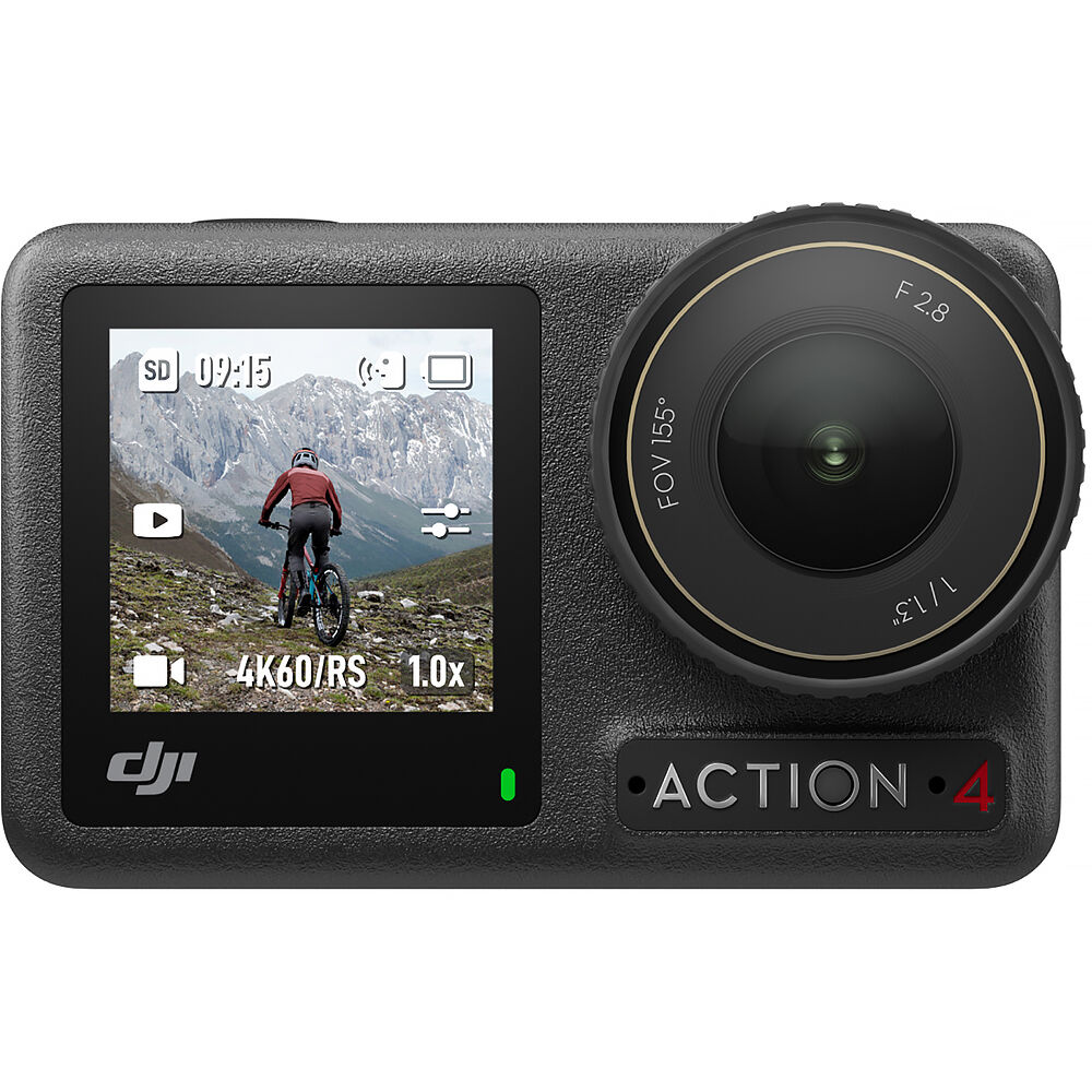 Cámara DJI Osmo Action 4 Combo Estándar - Sensor CMOS 1/1.3"", Pantallas Táctiles, UHD 4K120, Estabil