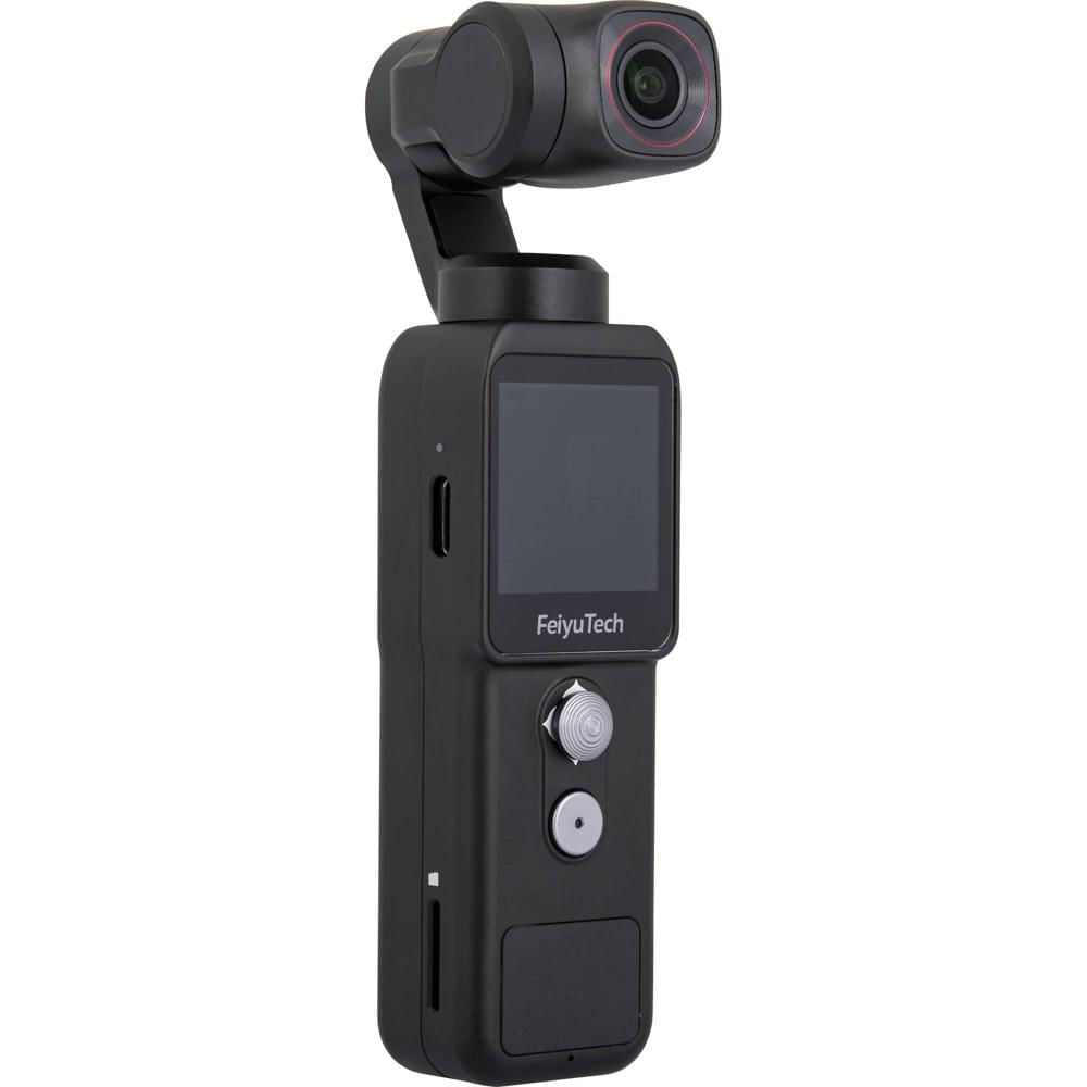 Cámara Gimbal Portátil Feiyu Pocket 2 con Estabilizador Mecánico de 3 Ejes, Sensor CMOS de 12MP, Cue