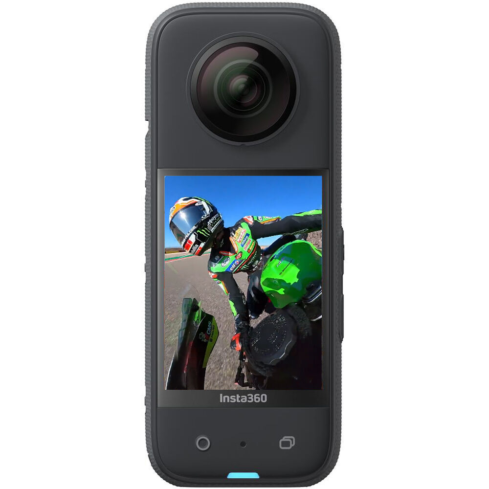 Cámara 360° Insta360 X3: Doble Modo, 72MP, 5.7K, Pantalla Táctil, Estabilización FlowState, Resisten