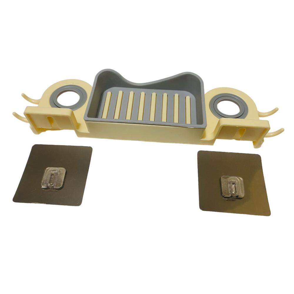 Jabonera para Baño Beige Pack x 3