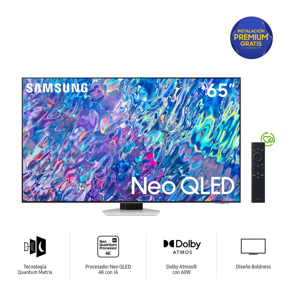 Televisor Samsung 65"" QN65QN85BAGXPE Neo Qled 4K