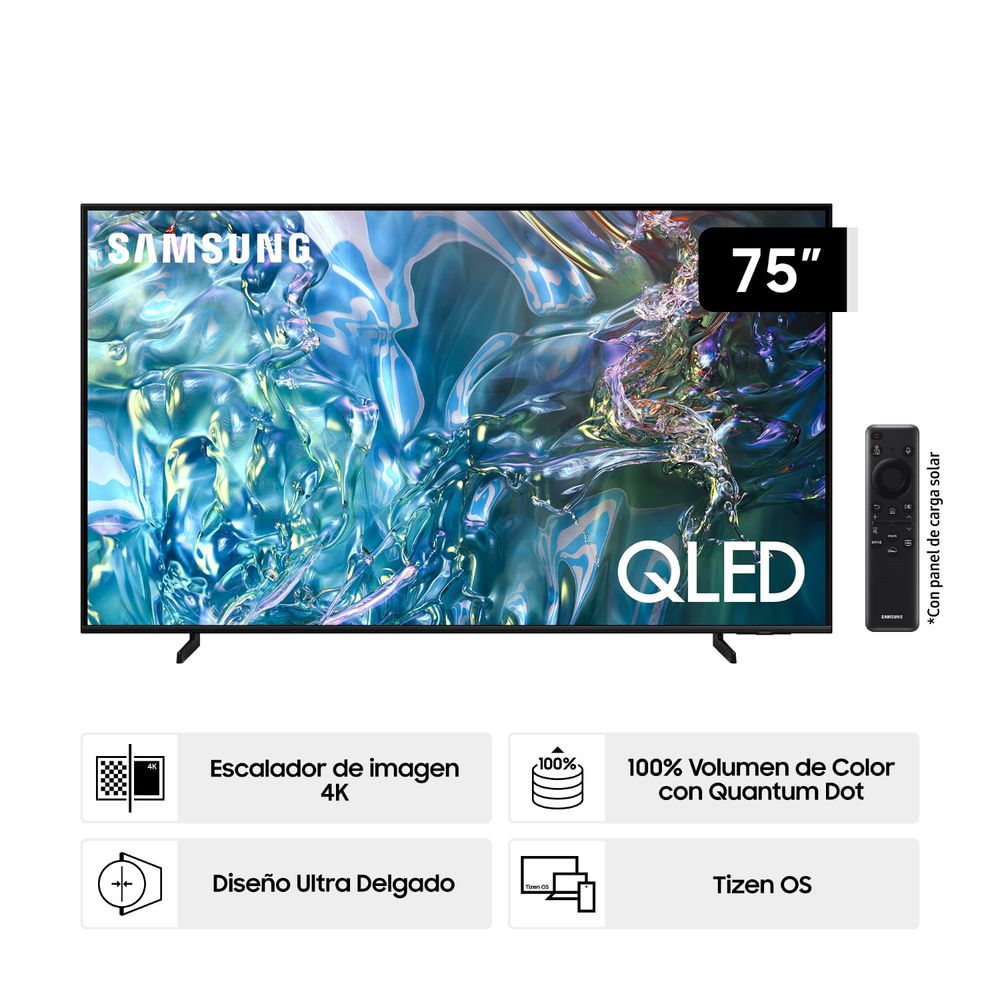 Televisor Samsung 75"" QN75Q60DAGXPE QLED 4K