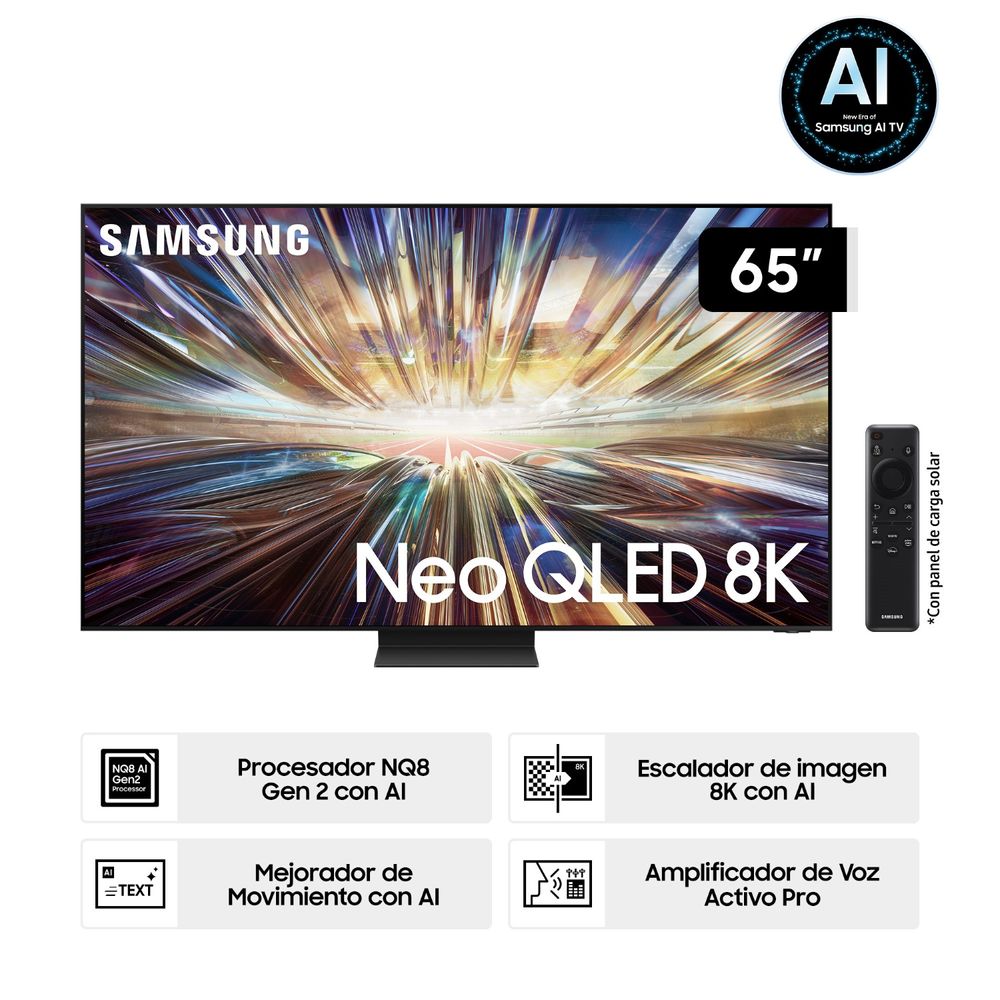 Televisor Samsung 65"" QN65QN800DGXPE NEOQLED 8K UHD