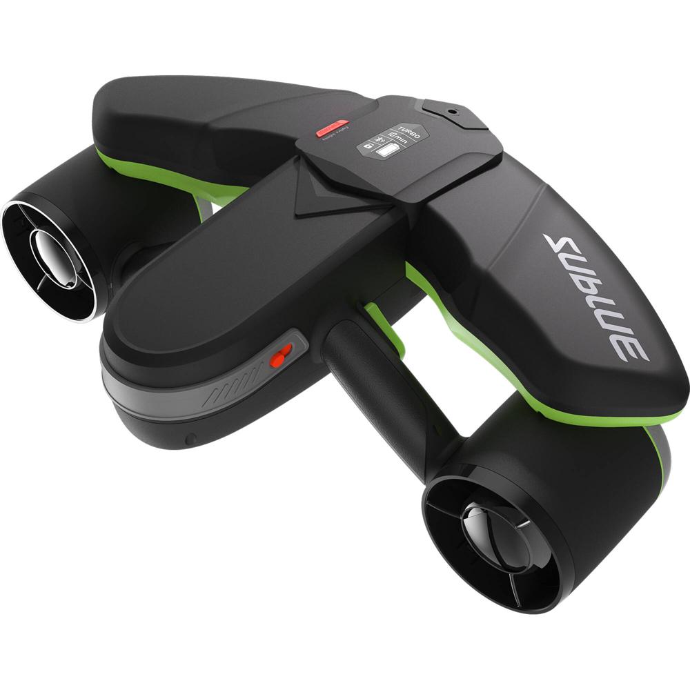 Sublue US WhiteShark Navbow Scooter Submarino (Verde Activo)  ración Dual/Simple, Profundidad de